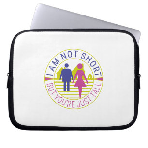 Funda Para Portátil No soy corto pero eres alto