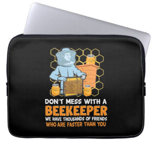Funda Para Portátil No te metas con un apicultor