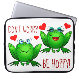 Funda Para Portátil No te preocupes por ser adorables, alegres y diver