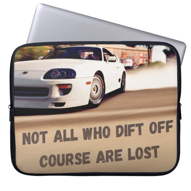 Funda Para Portátil No todos los que abandonan el rumbo se pierden (Frente)