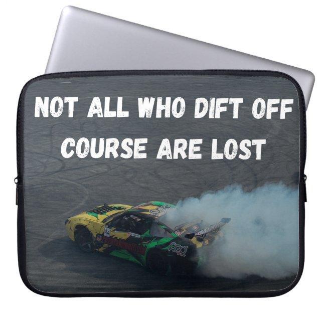 Funda Para Portátil No todos los que abandonan el rumbo se pierden (Frente)