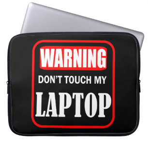 Funda Para Portátil no toques mi portátil