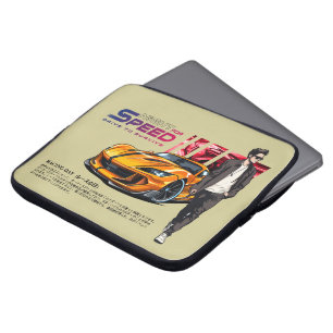 Funda Para Portátil Noche a la velocidad 15"