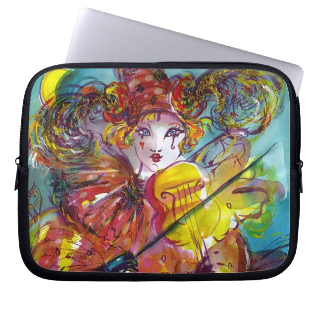 Funda Para Portátil Noche de Carnaval PIERO / Veneciano (Frente)