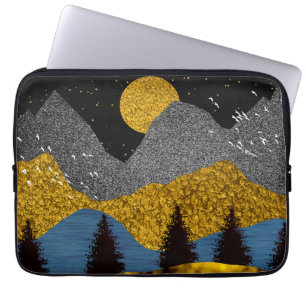 Funda Para Portátil Noche de oro