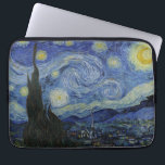 Funda Para Portátil Noche estrellada de Vincent Van Gogh<br><div class="desc">Uno de los cuadros más famosos de Vincent Van Gogh. Starry Night es un hermoso aceite azul sobre pintura de lona de Van Gogh y esta es la mejor calidad disponible en Zazzle para que pueda esperar resultados de impresión de alta calidad. Disponible en muchos regalos diferentes, fundas electrónicos, impresiones...</div>