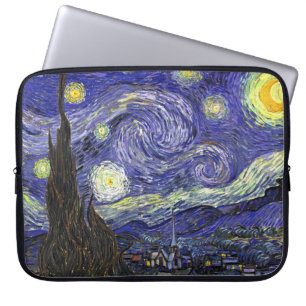 Funda Para Portátil Noche estrellada, Vincent Van Gogh.