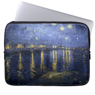 Funda Para Portátil Noche Van Gogh Starry Sobre El Ródano