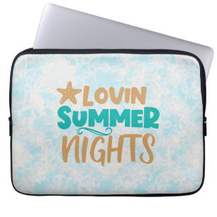 Funda Para Portátil Noches de Verano Amantes: La magia de las noches c