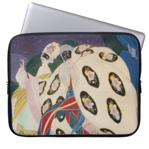 Funda Para Portátil NOCTURNA CON MÁSCARAS / Mascarada veneciana Art Dé
