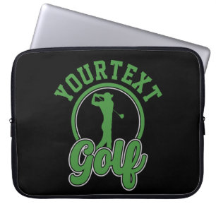 Funda Para Portátil NOMBRE ADICIONAL DE Golf Personalizado Retro Pro G