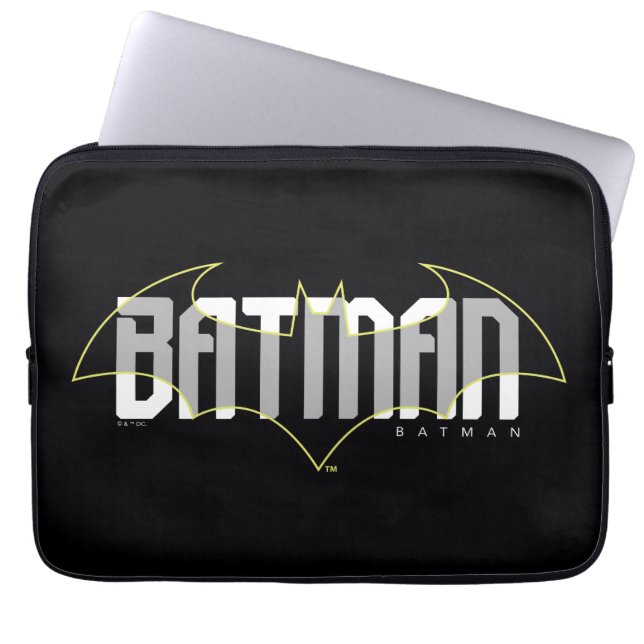 Funda Para Portátil Nombre de Batman Hi-Tech Gráfico (Frente)