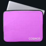 Funda Para Portátil Nombre de color púrpura Cosmos<br><div class="desc">Nombre de color púrpura Cosmos</div>