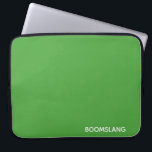 Funda Para Portátil Nombre de color verde de Boomslang<br><div class="desc">Nombre de color verde de Boomslang</div>