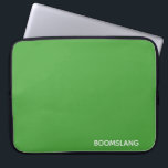 Funda Para Portátil Nombre de color verde de Boomslang<br><div class="desc">Nombre de color verde de Boomslang</div>