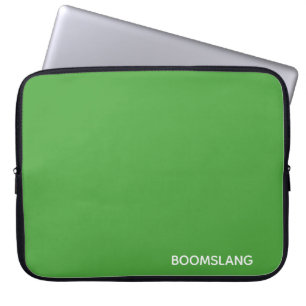 Funda Para Portátil Nombre de color verde de Boomslang