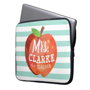 Funda Para Portátil Nombre de encargo de Apple el del profesor