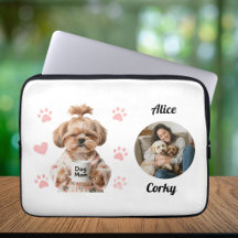Nombre de foto de mamá de perro rosa lindo