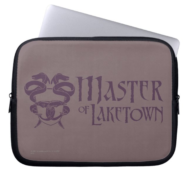 Funda Para Portátil Nombre del Maestro De Laketown (Frente)