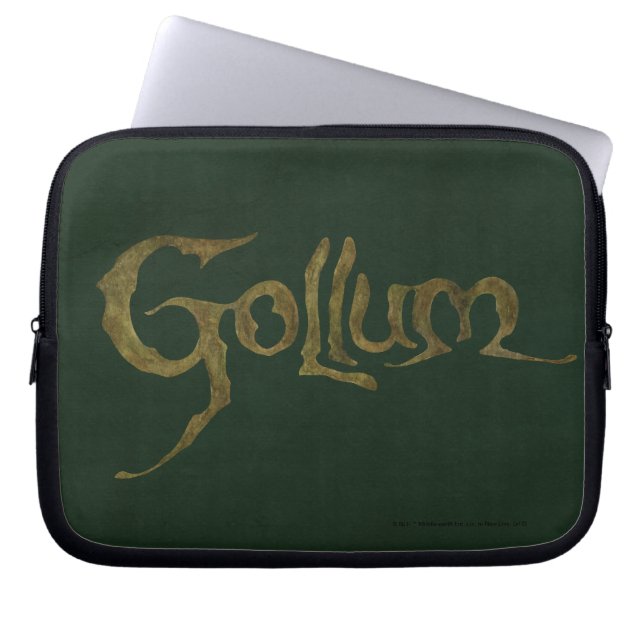 Funda Para Portátil Nombre GOLLUM™ - Texturado (Frente)