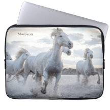 Nombre personalizado Caballos blancos