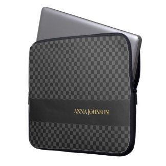 Funda Para Portátil Nombre personalizado del patrón controlado