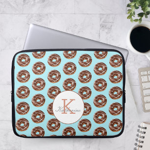 Funda Para Portátil Nombre personalizado del patrón de salpicaduras de