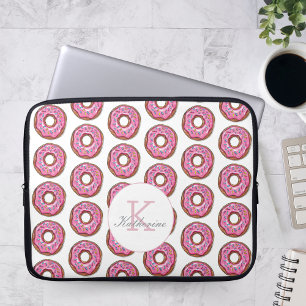 Funda Para Portátil Nombre personalizado del patrón de salpicaduras de