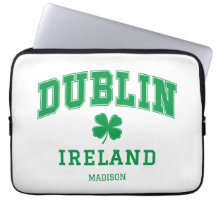 Funda Para Portátil Nombre personalizado Dublín Irlanda