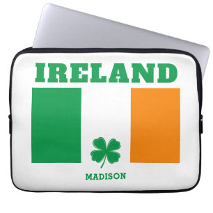 Funda Para Portátil Nombre personalizado Irlanda