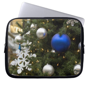 Funda Para Portátil Norteamérica. Decoraciones del navidad en árbol