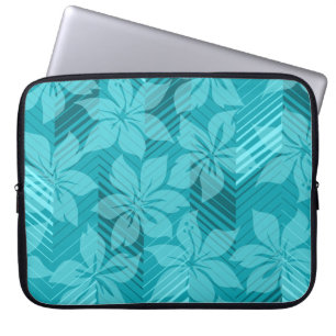 Funda Para Portátil North Shore Hawaiian Hibiscus Neoprene Wetsuit