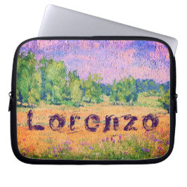 Funda Para Portátil Northern Meadow y tu nombre