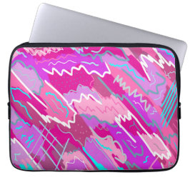 Funda Para Portátil Nostalgia de Nostalgia Pop Art en Magenta