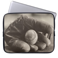 Nostalgia del béisbol - Mitt y Béisbol