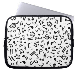 Funda Para Portátil notas de música