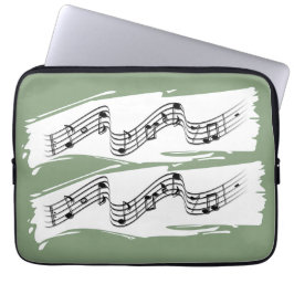 Funda Para Portátil Notas musicales