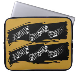 Funda Para Portátil Notas musicales