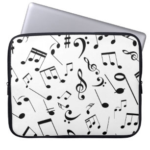 Funda Para Portátil Notas musicales 3
