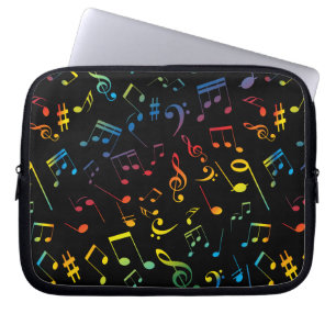 Funda Para Portátil Notas musicales 5