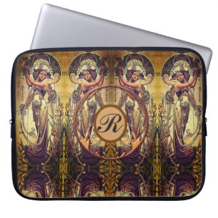 Funda Para Portátil Noveau de arte elegante anuncio publicitario