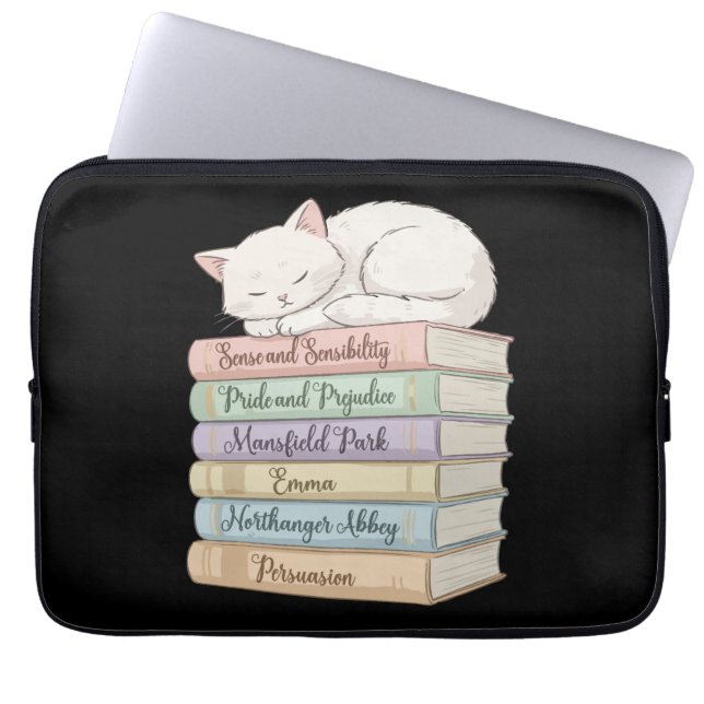 Funda Para Portátil Novelas de Jane Austen IX (Frente)
