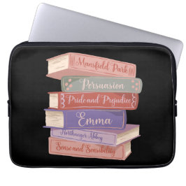 Funda Para Portátil Novelas de Jane Austen V
