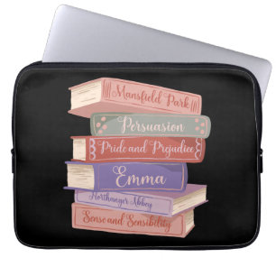Funda Para Portátil Novelas de Jane Austen V
