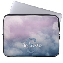 Nuage pastel prénom monogramme