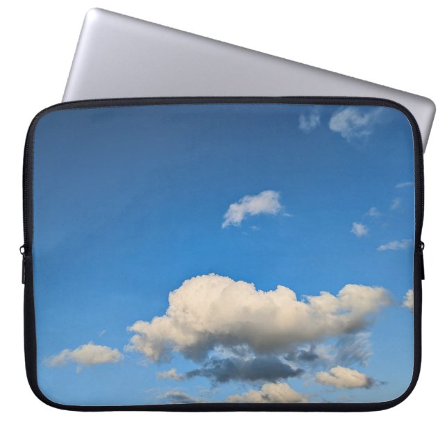 Funda Para Portátil Nube de crema (Frente)