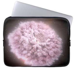 Funda Para Portátil Nube De Desechos De Dos Estrellas De Neutrón