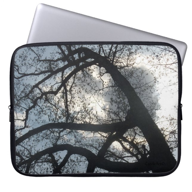 Funda Para Portátil Nube del árbol (Frente)