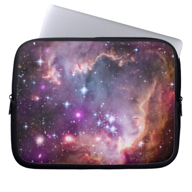 Funda Para Portátil Nube magallánica púrpura pequeña (Frente)