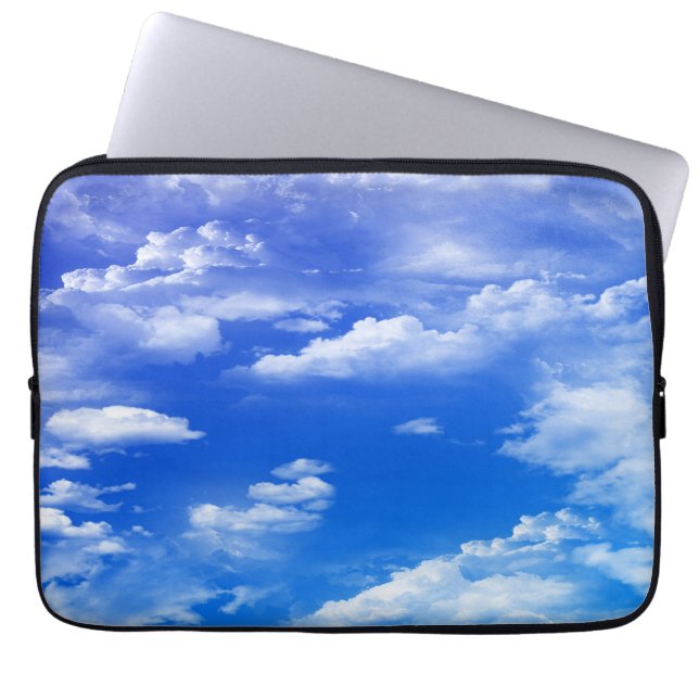 Funda Para Portátil Nubes (Frente)